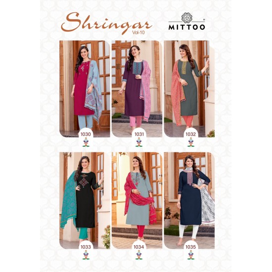 MITTOO KURTI Shringar Vol 10