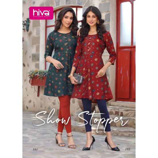 HIVA KURTI SHOW STOPPER