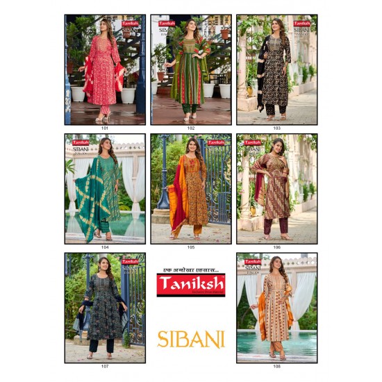 TANISHK FASHION SIBANI VOL 1