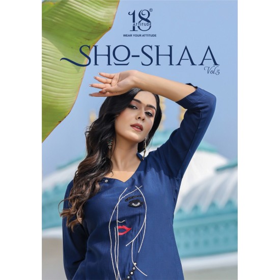 18 ATTITUDE KURTI SHO-SHAA VOL.05