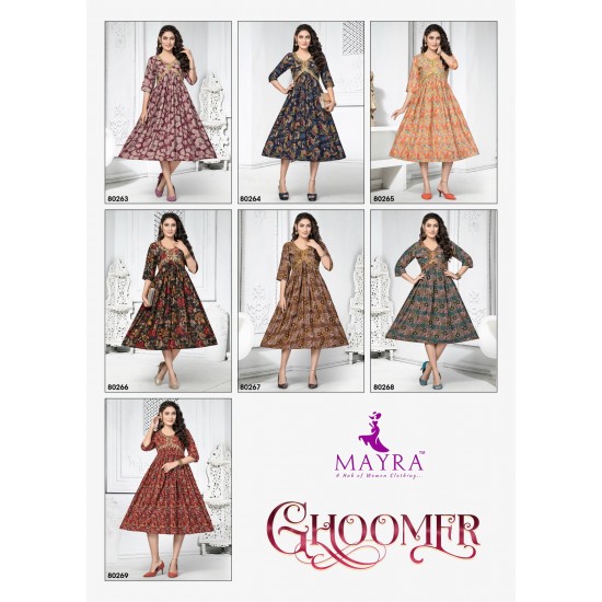 MAYRA KURTI GHOOMER