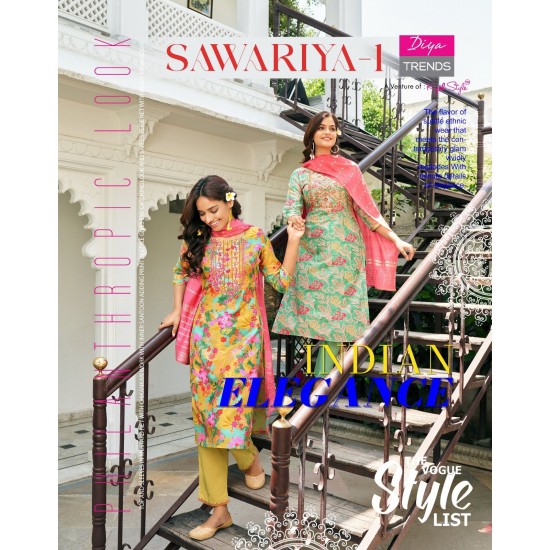 DIYA TRENDS SAWARIYA  Vol.1