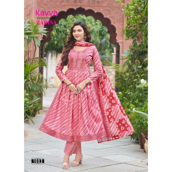 KAVYA KURTI ZARINA vol 1