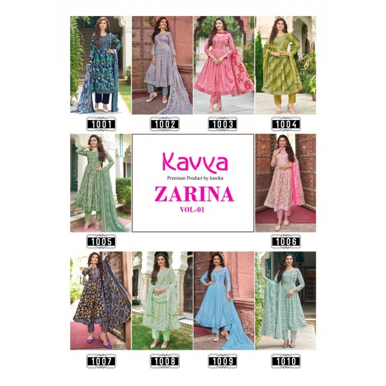 KAVYA KURTI ZARINA vol 1