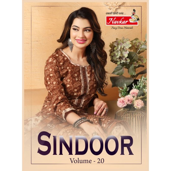 NAVKAR KURTI SINDOOR VOL 20