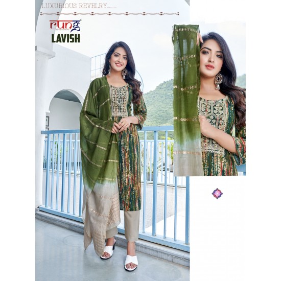 RUNG KURTI LAVISH