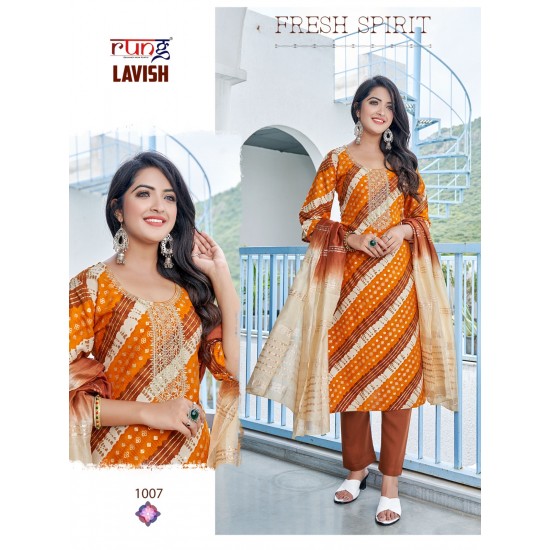 RUNG KURTI LAVISH