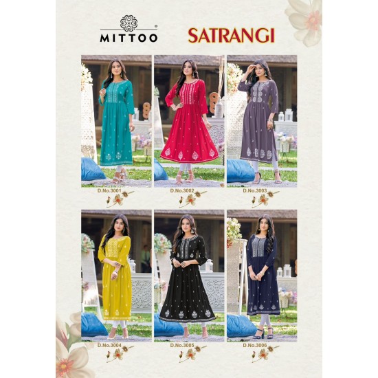 MITTOO KURTI SATRANGI