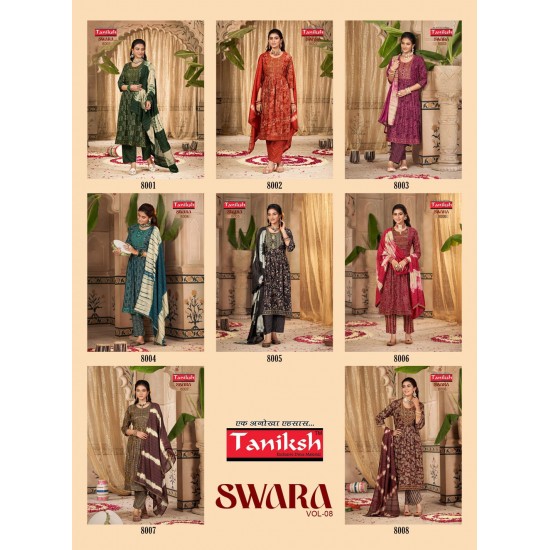 TANISHK FASHION SWARA VOL 8