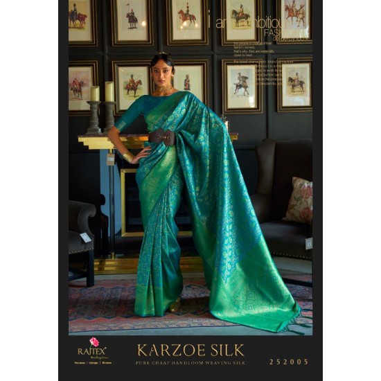 RAJTEX SAREES KARZOE SILK