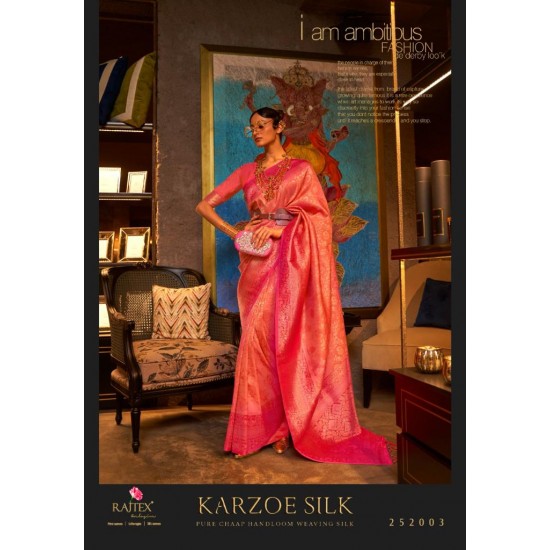 RAJTEX SAREES KARZOE SILK