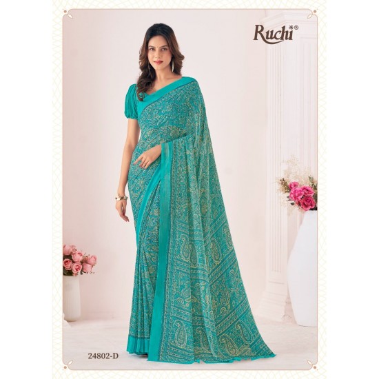 RUCHI SAREES RAGAA GEORGETTE VOL-6