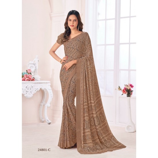 RUCHI SAREES RAGAA GEORGETTE VOL-6