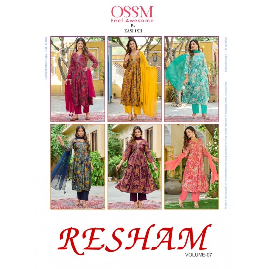 OSSM KURTI RESHAM vol 07