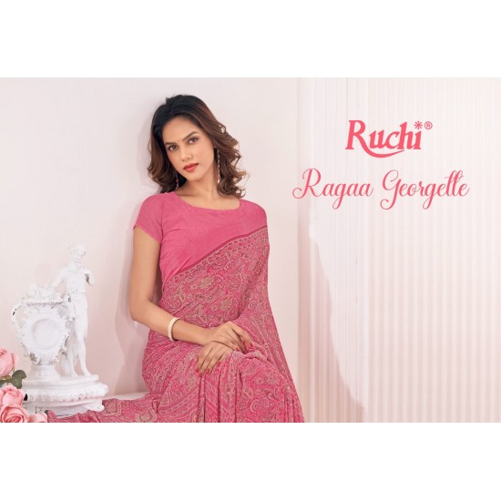 RUCHI SAREES RAGAA GEORGETTE VOL-6