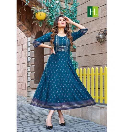 HIRWA KURTI SAMANTHA VOL 4