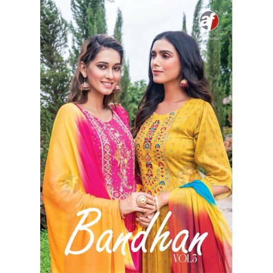 AF KURTI BANDHANI VOL 3 