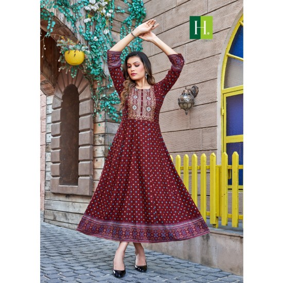 HIRWA KURTI SAMANTHA VOL 4