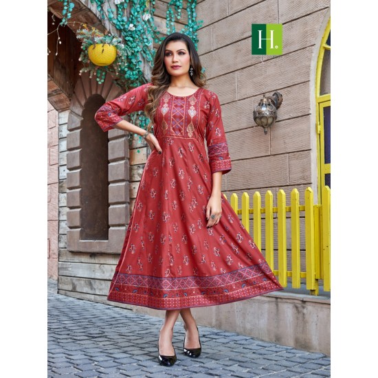 HIRWA KURTI SAMANTHA VOL 4