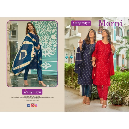 RANGMAYA KURTI MORNI