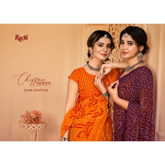 RUCHI SAREES STAR CHIFFON 134TH EDITION