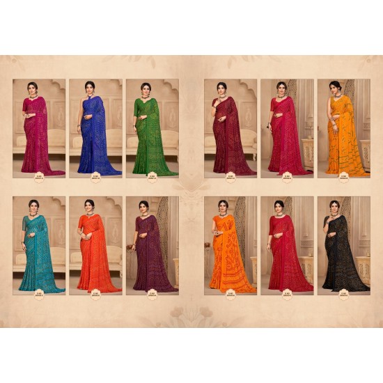 RUCHI SAREES STAR CHIFFON 134TH EDITION