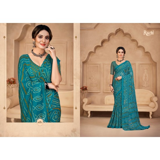 RUCHI SAREES STAR CHIFFON 134TH EDITION