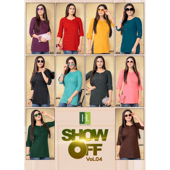 HIRWA KURTI SHOW OFF VOL 4