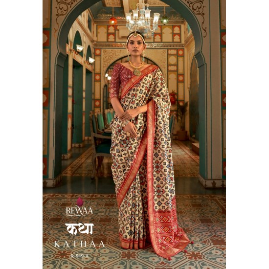 REWAA SAREES  KATHA