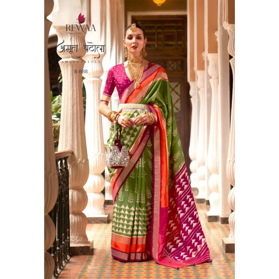 REWAA SAREES AMRUT PATOLA