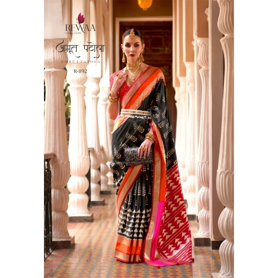 REWAA SAREES AMRUT PATOLA