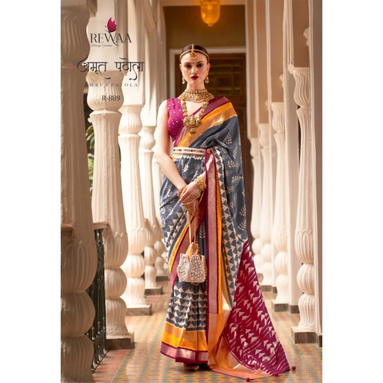 REWAA SAREES AMRUT PATOLA