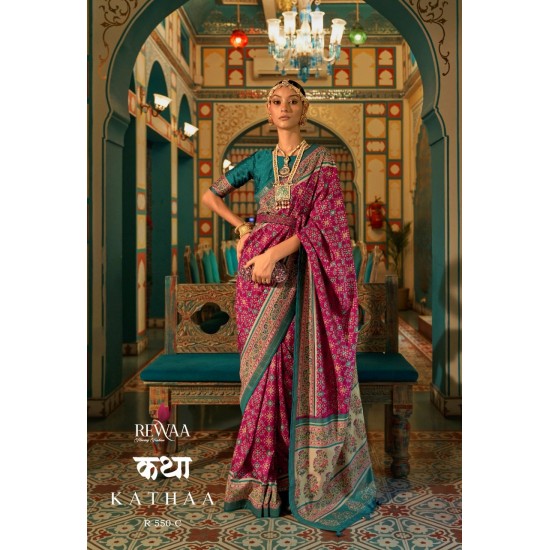 REWAA SAREES  KATHA