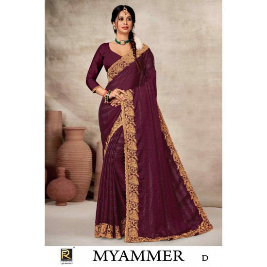 RONISA SAREES MYAMMER 