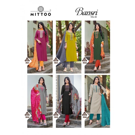 MITTOO KURTI Bansari Vol 4