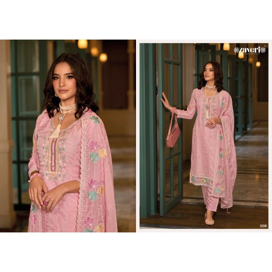 Zaveri kurti JIL-MIL vol-2