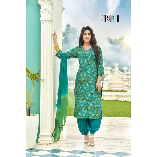 PIROHI KURTI MAHEK VOL 1 3XL TO 5XL