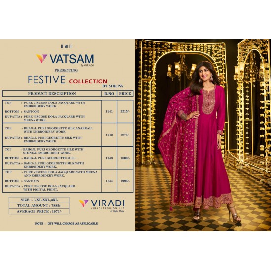 VATSAM KURTI Festive collection