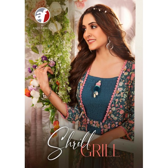 AF KURTI SHRILL GRILL