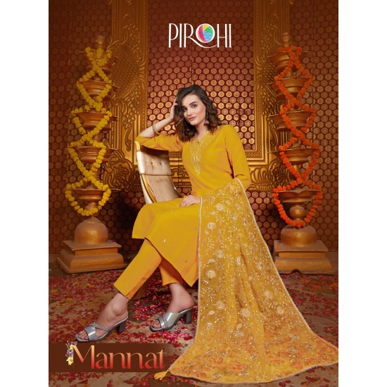 PIROHI KURTI MANNAT VOL 1 3XL TO 5XL