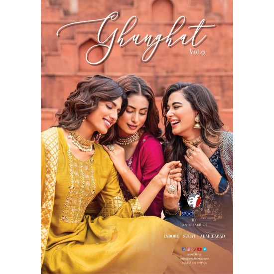 AF KURTI GHUNGHAT VOL 9