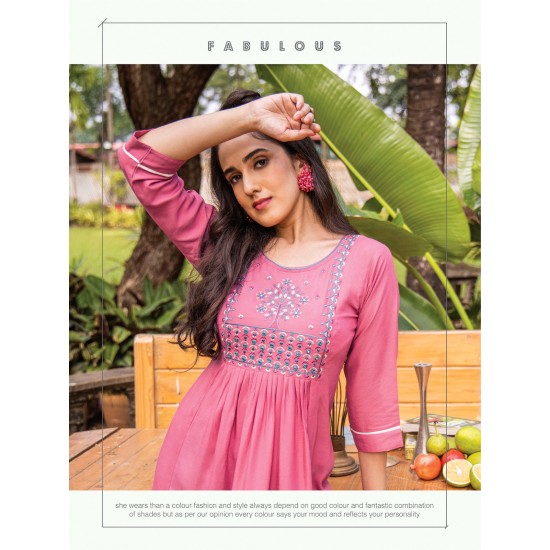 HERITAGE KURTI KAJREE VOL-5