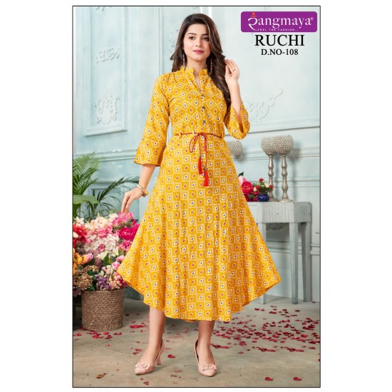 RANGMAYA KURTI RUCHI 