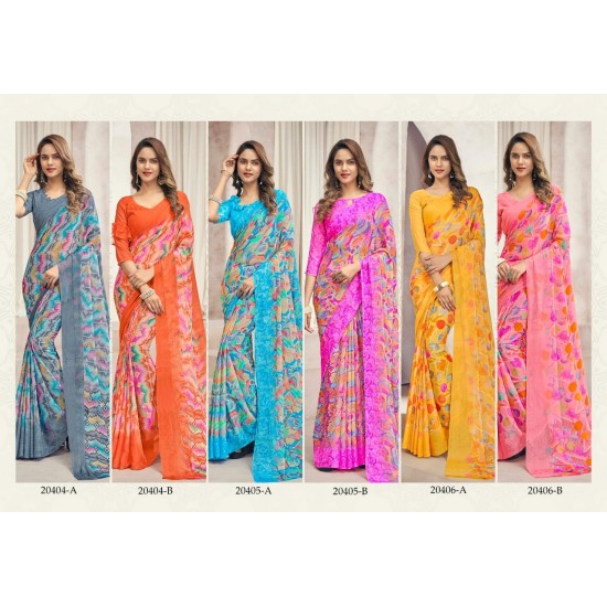 RUCHI SAREES Star Chiffon - 88