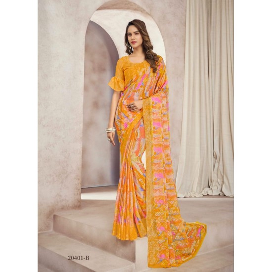 RUCHI SAREES Star Chiffon - 88