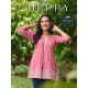 HERITAGE KURTI CHERRY