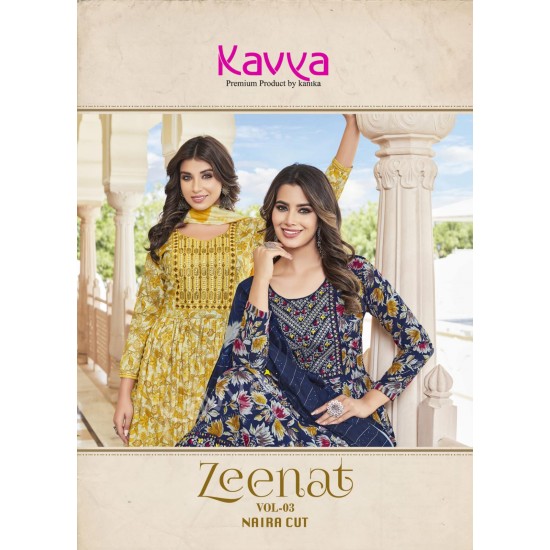 KAVYA KURTI ZEENAT VOL 3