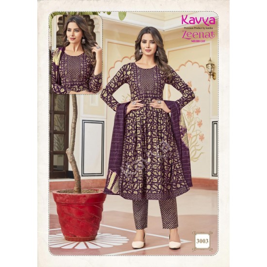 KAVYA KURTI ZEENAT VOL 3