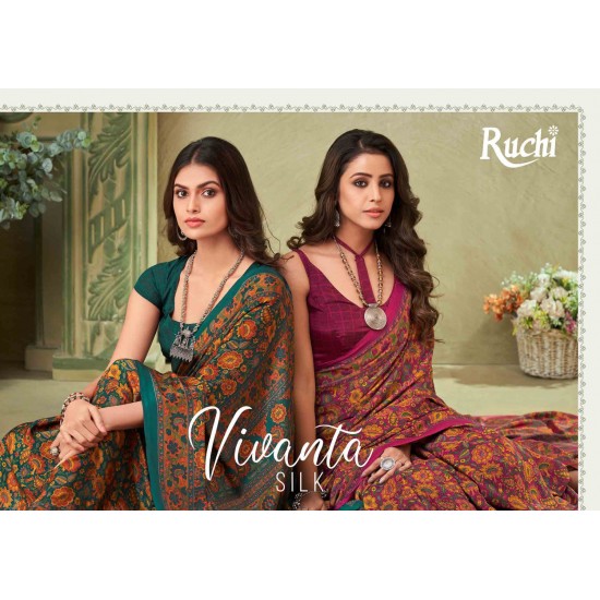 RUCHI SAREES VIVANTA SILK 16TH EDITION