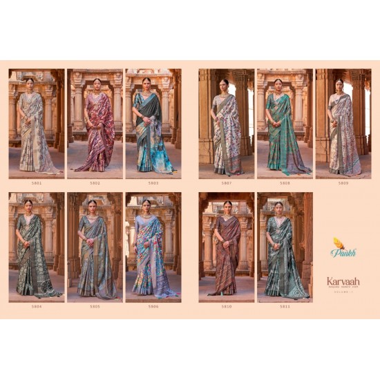 Pankh sarees Karvaah Vol-1